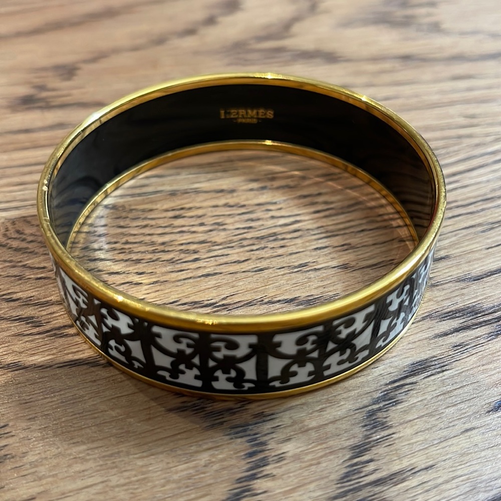 Balcons du Guadalquivir Wide Enamel Bangle